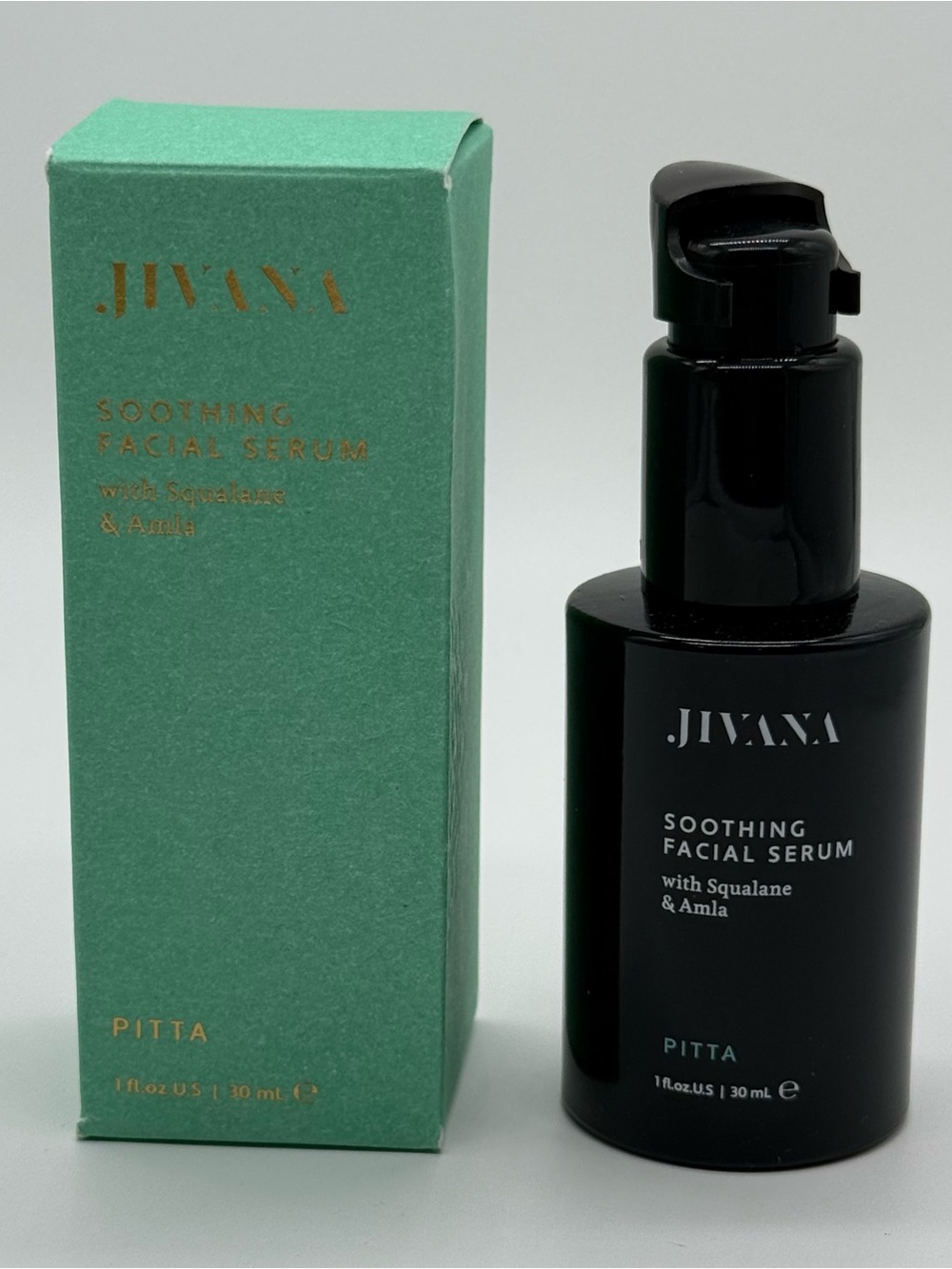 Jivana Pitta Soothing Facial Serum Squalane & Amla 1oz $90 Retail